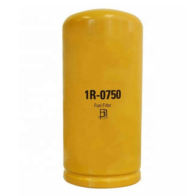 Filtro de combustible diésel para excavadora 1R-0750